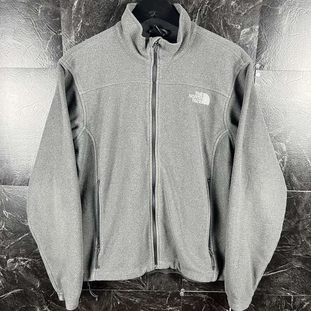 The North Face Men's Grey Fleece Retro Apex Jacket Small